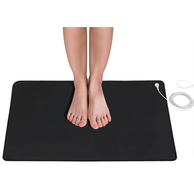 Tapis de yoga en cuir conducteur premium