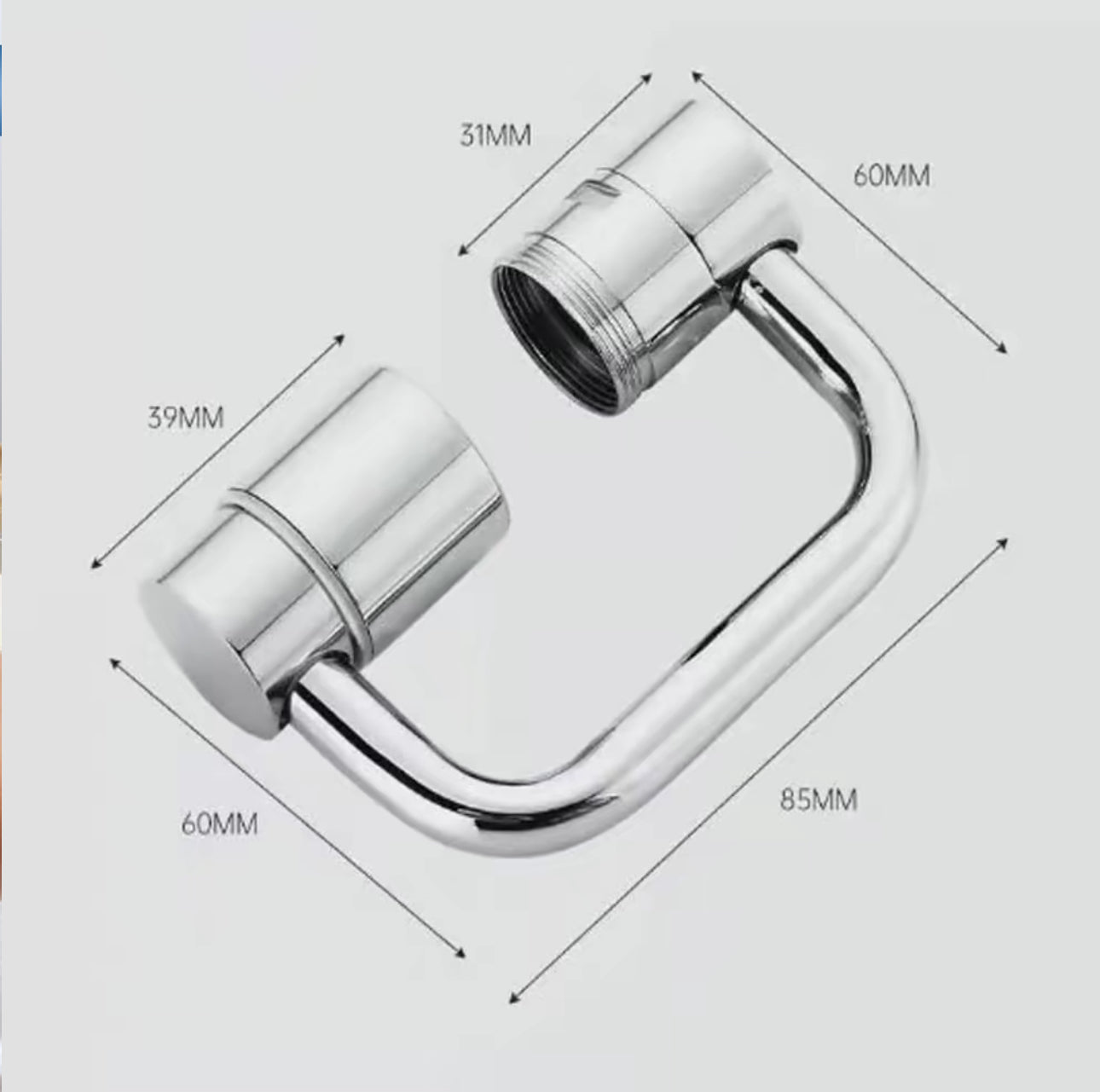 AquaSpin Faucet Extender - Versatile Sink Attachment
