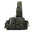 Men's Fishing Backpack: Equipped with bait box, equipment storage bag, pole holder, sling & shoulder bag design. - Korvel