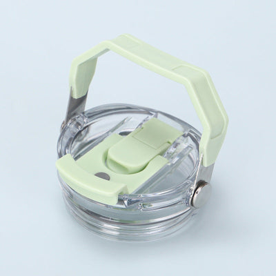 Reusable 30oz Straw Lid - BPA-free, flip cover, dishwasher safe, leak/spill-proof. Stanley tumbler accessory. - Korvel