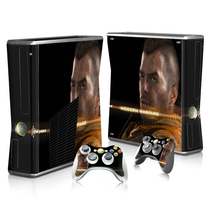 Xbox 360 Slim Full Body Color Membrane Stickers with Scratch-Resistant Protection - Korvel