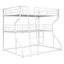 Lit superposé triple : Full XL, Twin XL et Queen Size - Blanc