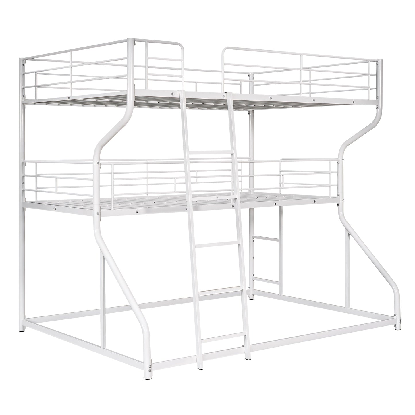 Lit superposé triple : Full XL, Twin XL et Queen Size - Blanc