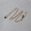 14k Rose Gold Polished Mini Heart Necklace