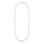 Chaîne en Argent Sterling Plaqué Rhodium - 3,0 mm