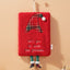 New Christmas hand towel can be hung with thick coral fleece towel, kitchen absorbent quick drying cloth, cartoon hand towel - Korvel