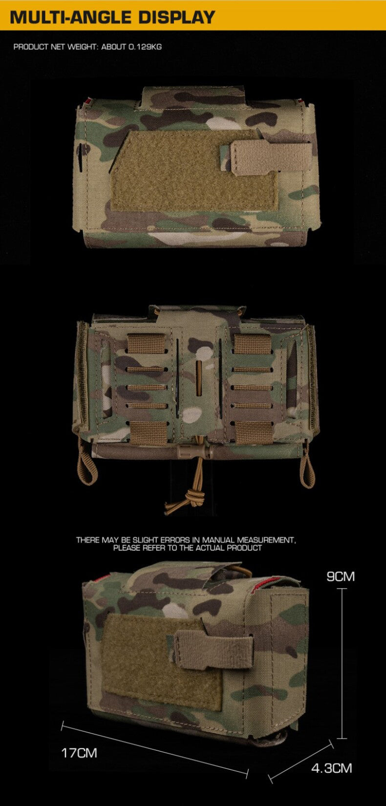Sac de Traumatologie Compact V3 Trousse de Premiers Secours Tactique