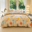 Cartoon Four-Piece Set Fresh Autumn and Winter Single Student Dormitory Bedding Sheet Three-Piece Set Single Quilt Cover - Korvel