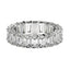 Emerald Cut Lab Grown Diamond Eternity Ring in 14k White Gold