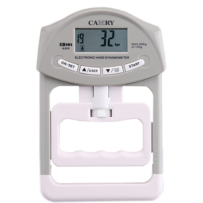 Wholesale high quality electronic display grip device with AA battery adjustable hand dynamometer - Korvel