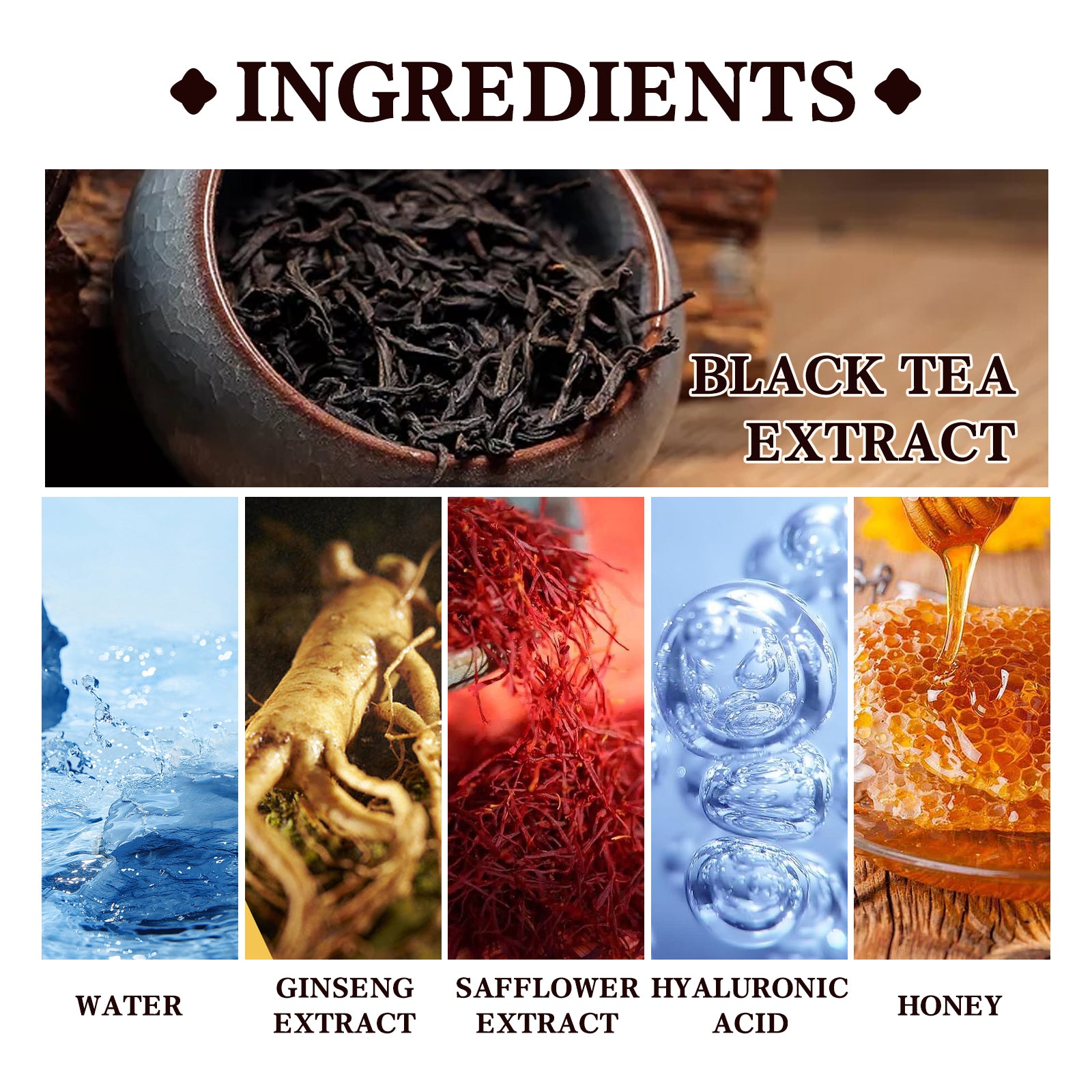 Black Tea Extract Cleansing Mask, Clean And Delicate Pore Brightening Skin Rejuvenating Daub Type Facial Mask - Korvel