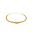 14k Yellow Gold Super Flex Herringbone Anklet
