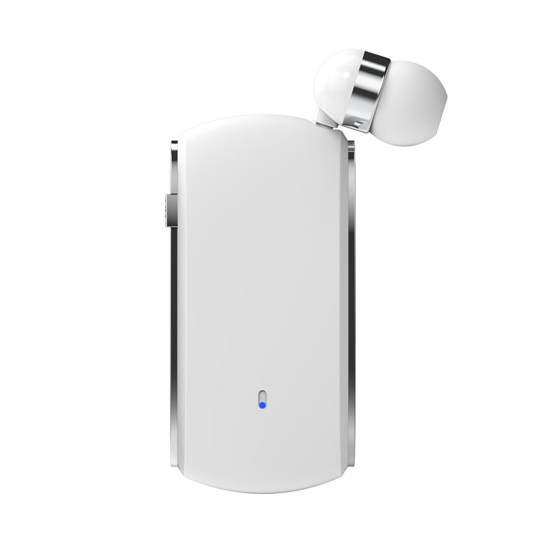K68 New Collar style Bluetooth Earphones MP3 Earphones Wireless Telescopic Cable Single Ear Card Insertion Recording Earphones - Korvel