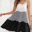 Color Block Spaghetti Strap Cover-Up Dress