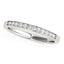 Anillo de Boda de Diamantes de Oro Blanco de 14k (1/8 cttw)