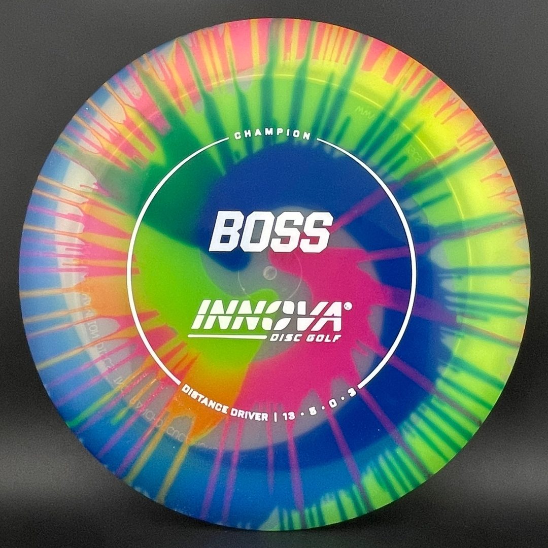 I-Dye Champion Boss Disc Golf Driver