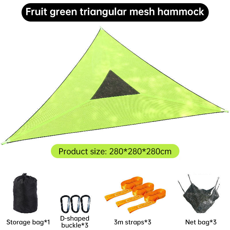 Hamac de camping triangulaire portable 2025