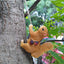 Outdoor Climbing Little Monkey Little Squirrel Flower Pot Hanger - Korvel