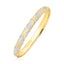 10k Two-Tone Gold Geometric Diamond Motif Bangle