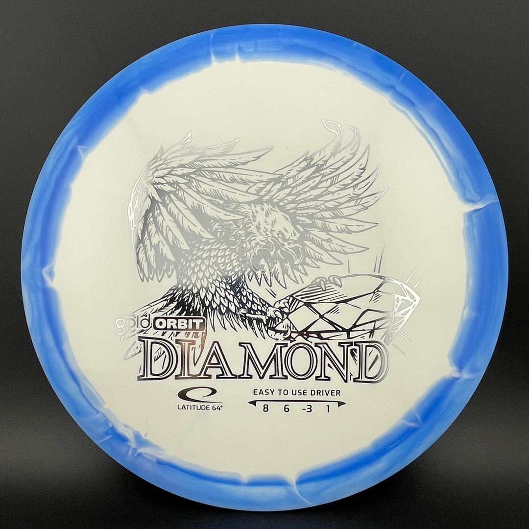 Disque de Golf en Diamant Gold Orbit