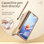 Samsung Fold3 phone case folding with pen slot pen pen pen plain leather protective case FOLD2 all inclusive anti fall suitable - Korvel