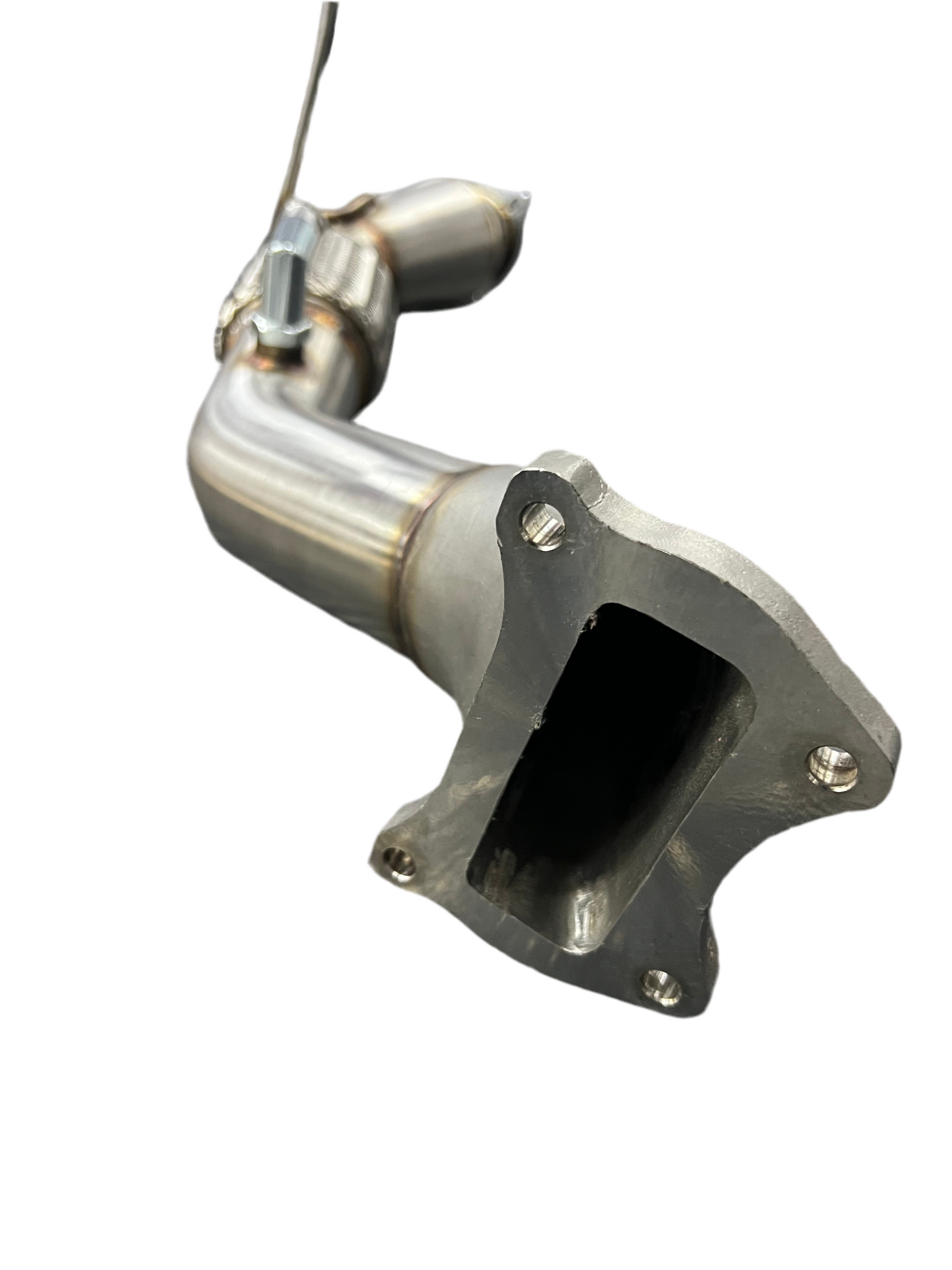 SPDZ1 K-Series Megaphone Downpipe for 12-15 Civic Si & 13-15 Acura ILX - Korvel
