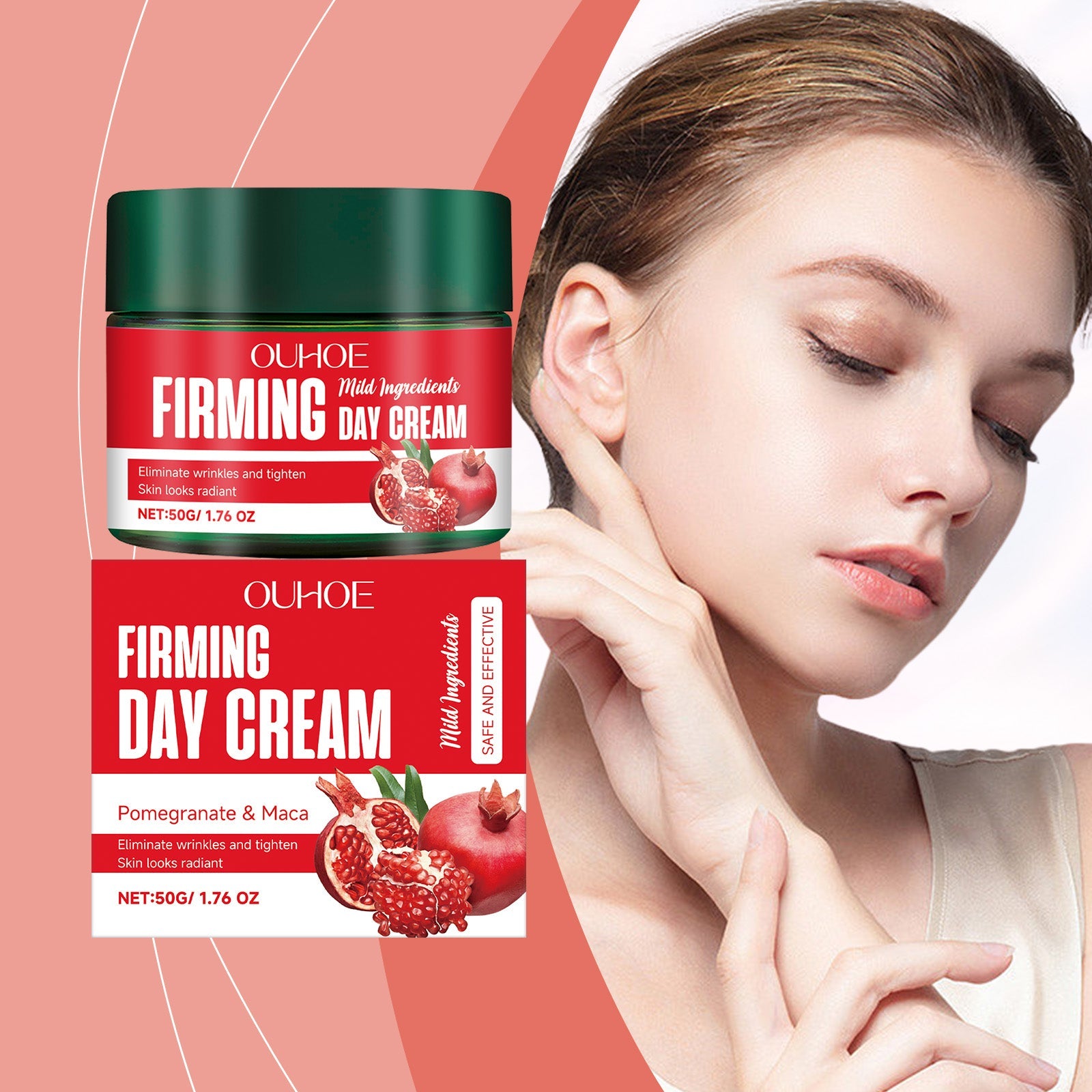 Moisturizing Cream Lightens Fine Lines, Brightens Skin, Moisturizes Tender Skin And Improves Skin Quality - Korvel