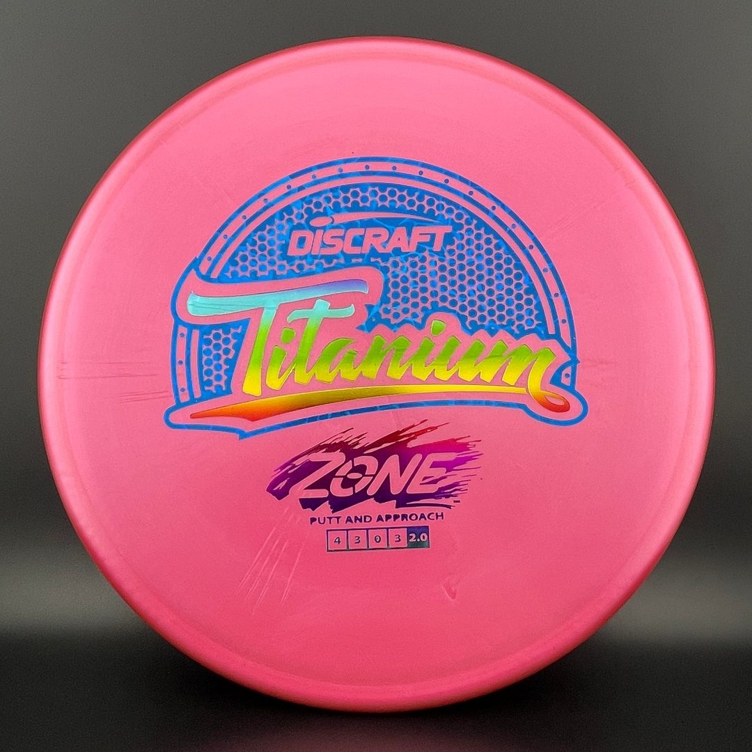 Putter de Disc Golf Titanium Zone - Édition Retirée