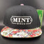 Mint Discs Flat Bill Snapback Hat - Fancy Print