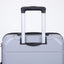 Hardshell Suitcase Spinner Wheels PP Luggage Sets Lightweight Suitcase with TSA Lock,3-Piece Set (20/24/28) ,Silver - Korvel