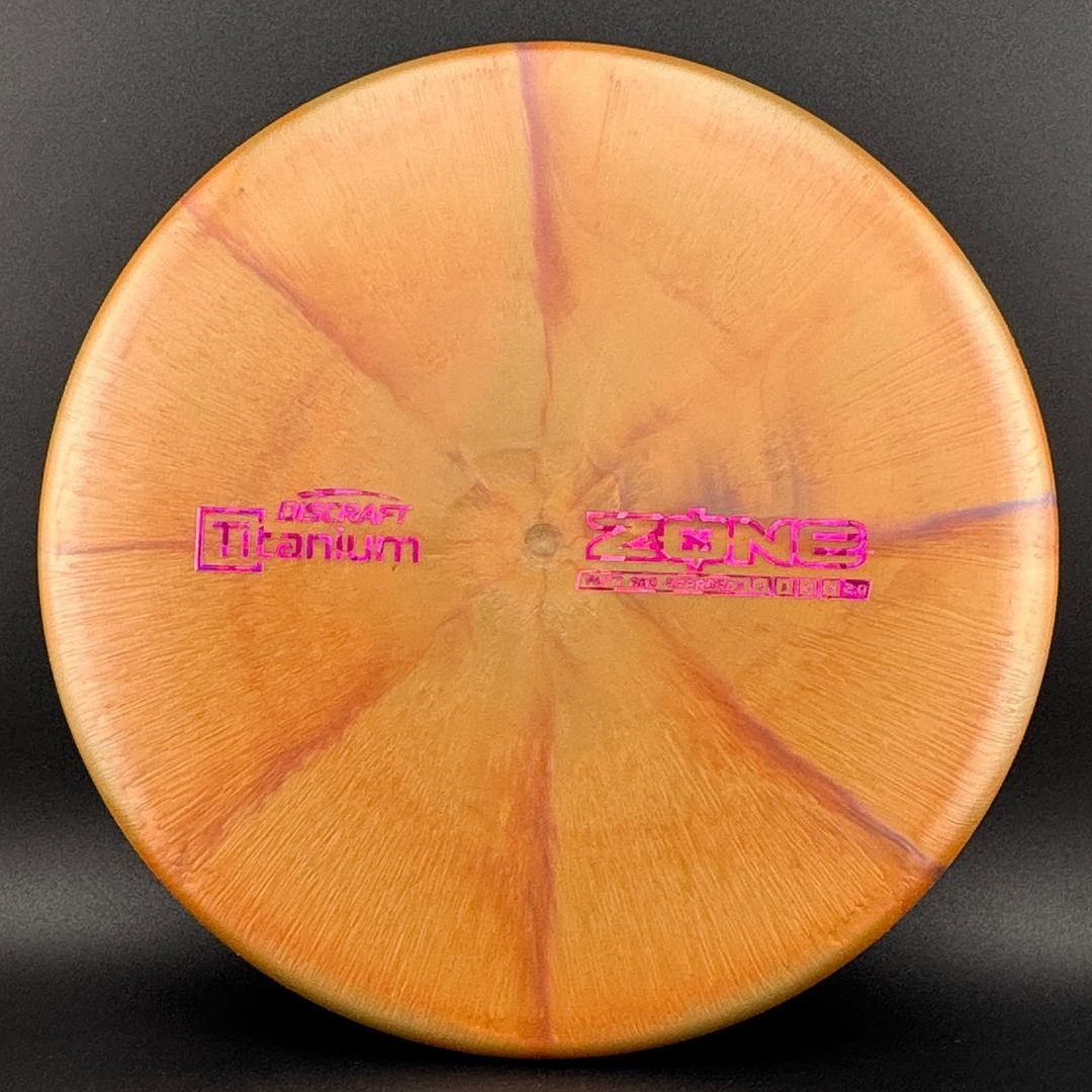 Discraft Titanium Swirl Zone Disc Golf Disc