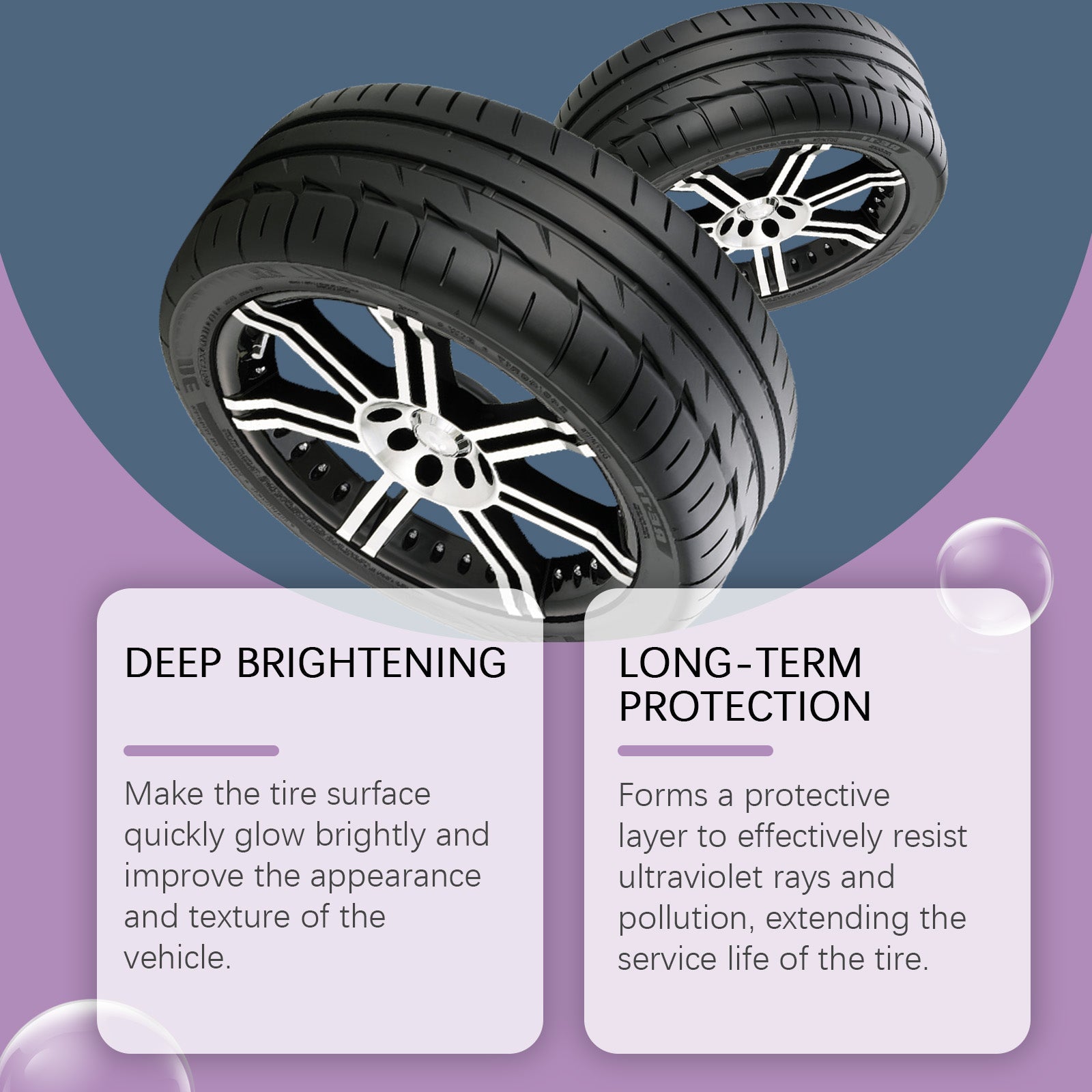 Automobile Tire Polishing Paste, Tire Cleaning, Rust Removal, Polishing, Brightening And Anti-Stain Wheel Retreading Paste - Korvel