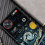 Coque en cuir Nubia Z70Sultra - Design classique ciel étoilé