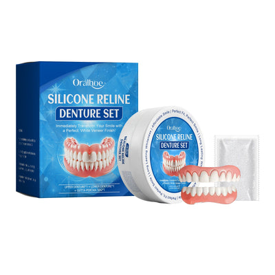 Cosmetic Denture Set, Improve Smile Comfort Cosmetic Dental Crevices Care Set - Korvel