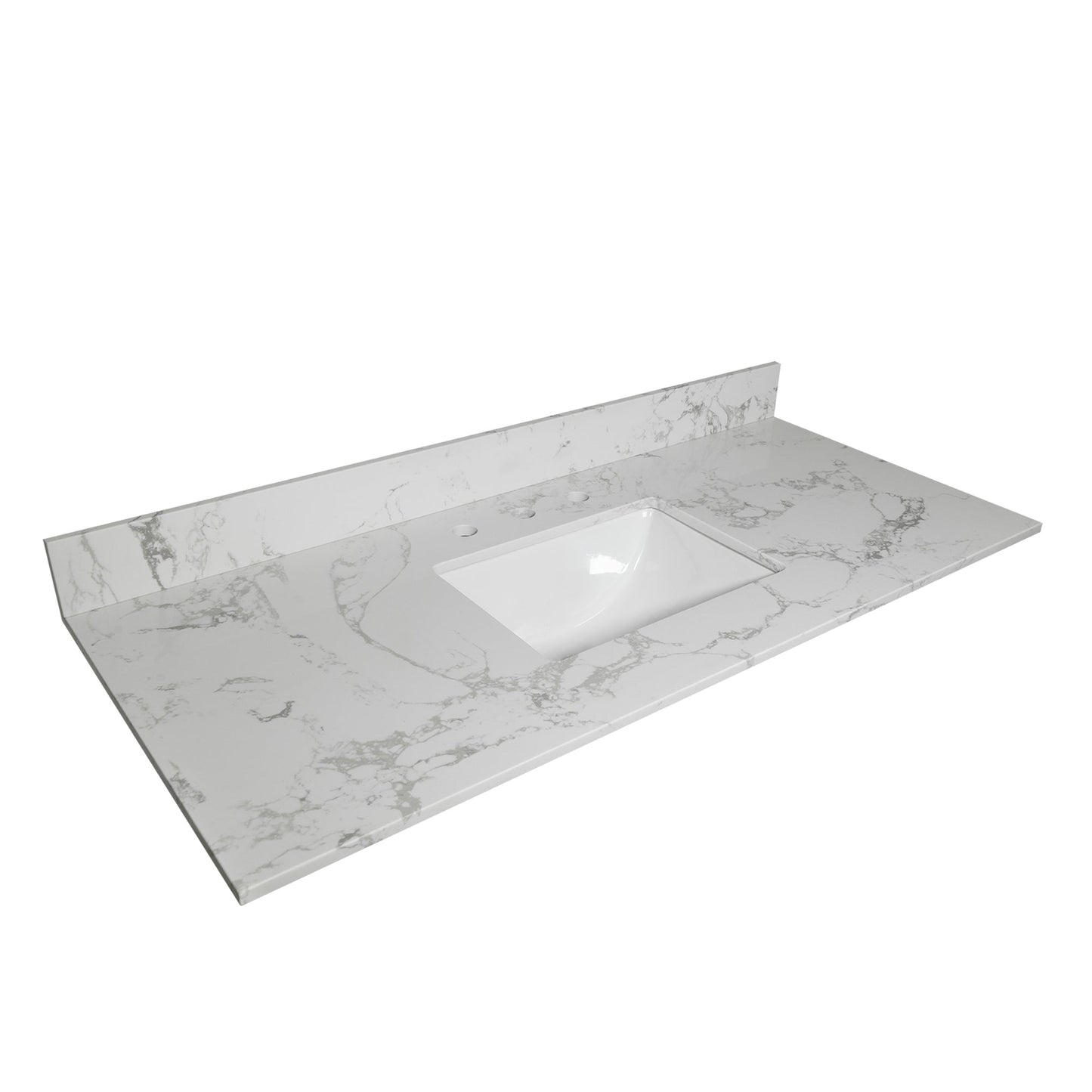 Montary 43x22 Bathroom Vanity Top with Undermount Sink