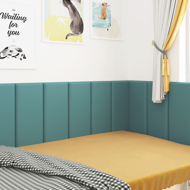 Kids' 3D Wall Stickers, Self - adhesive Soft Leather Bags, Anti - collision Wall & Bedhead Panels, 2 - 8 pcs - Korvel
