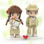 Photo customization Building blocks figurines portraits birthday gifts for couples and girlfriends DIY dolls figurines and ornam - Korvel