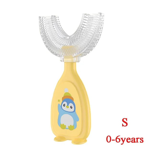 Children's Smart 360 Degree U Shape Manual Toothbrush