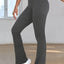 Pantalones Activos de Cintura Alta y Acampanados