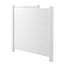 Premium Vinyl Privacy Fence Panels Kit - White