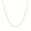14k Yellow Gold Diamond Cut Bead Chain - 1.0mm