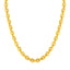 Collier en maillons ovales poli en or jaune 14 carats