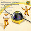 Smart Rope Skipping Machine Smart Jump Rope Machine 10-level Speed Adjustment Led Seven-color Light Wireless Music Function - Korvel