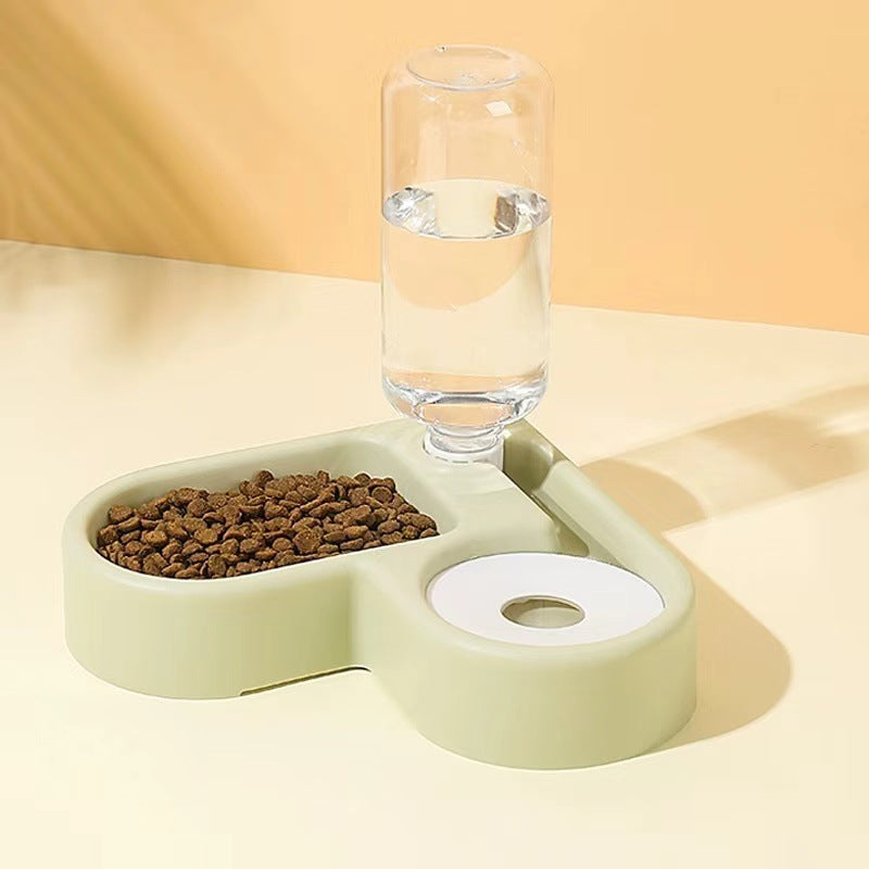 Pet bowls save space reduce flipping wet mouth cat bowls pet automatic water dispensers pet food bowls dog bowls - Korvel