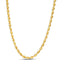 Cadena de Cuerda Ligera de Oro Amarillo de 14k - 4.30 mm