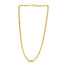 Cadena de Cuerda Ligera de Oro Amarillo de 14k - 4.30 mm