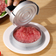 DIY rotary meat patty press three in one adjustable household aluminum alloy hamburger meat press mold manual - Korvel