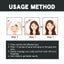 Natural Black Hair Darkening Spray for Smooth, Shiny Hair