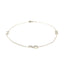 Elegant Sterling Silver Infinity Anklet