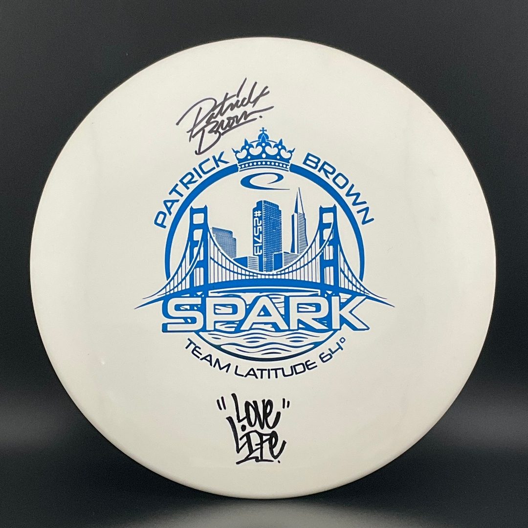 Disco Gold Spark - Firmado por Patrick Brown | Edición Limitada de Latitude 64